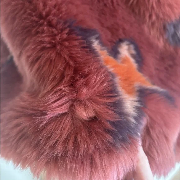 Free People Wrap Me Up Faux Fur Coat - Picture 8 of 8